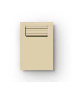 A4 Art Book Plain Paper - Cream Cover