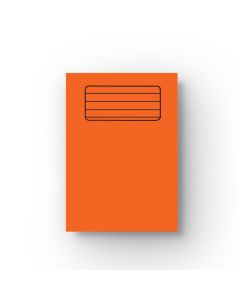 A4 Art Book Plain Paper - Orange Cover