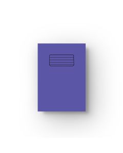 30mm/10mm/10mm Lined A5 Exercise Book - 60 Pages - Purple Cover