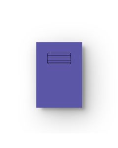 Lined School Sized Exercise Book - 60 Pages - Purple Cover