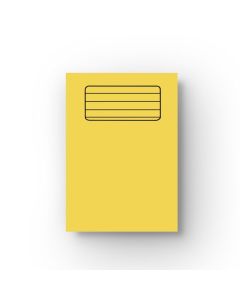 A4 Art Book Plain Paper - Yellow Cover
