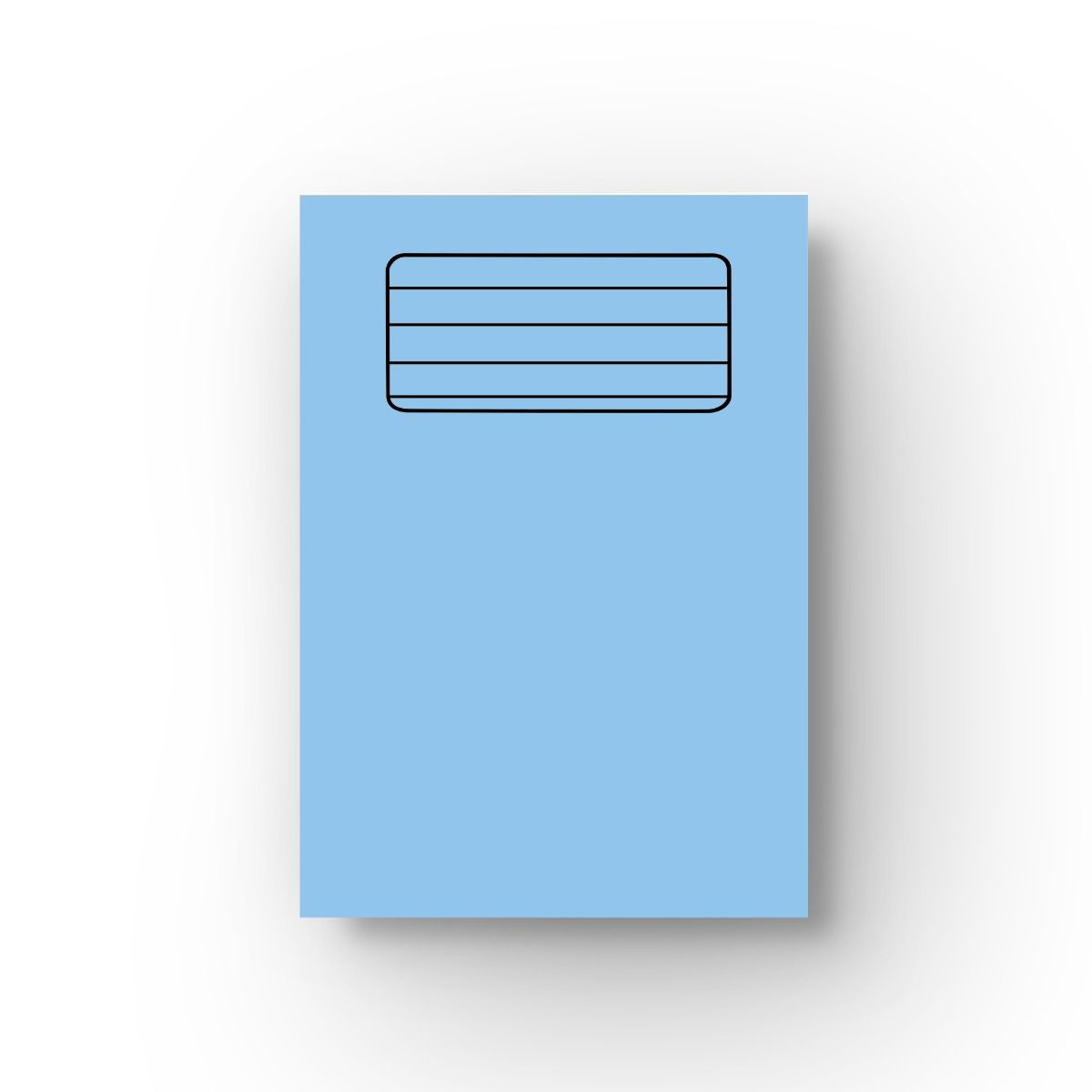 Hamelin A4 10 Mm Squared 64 Pages Exercise Book - Light Blue (Pack - View #7