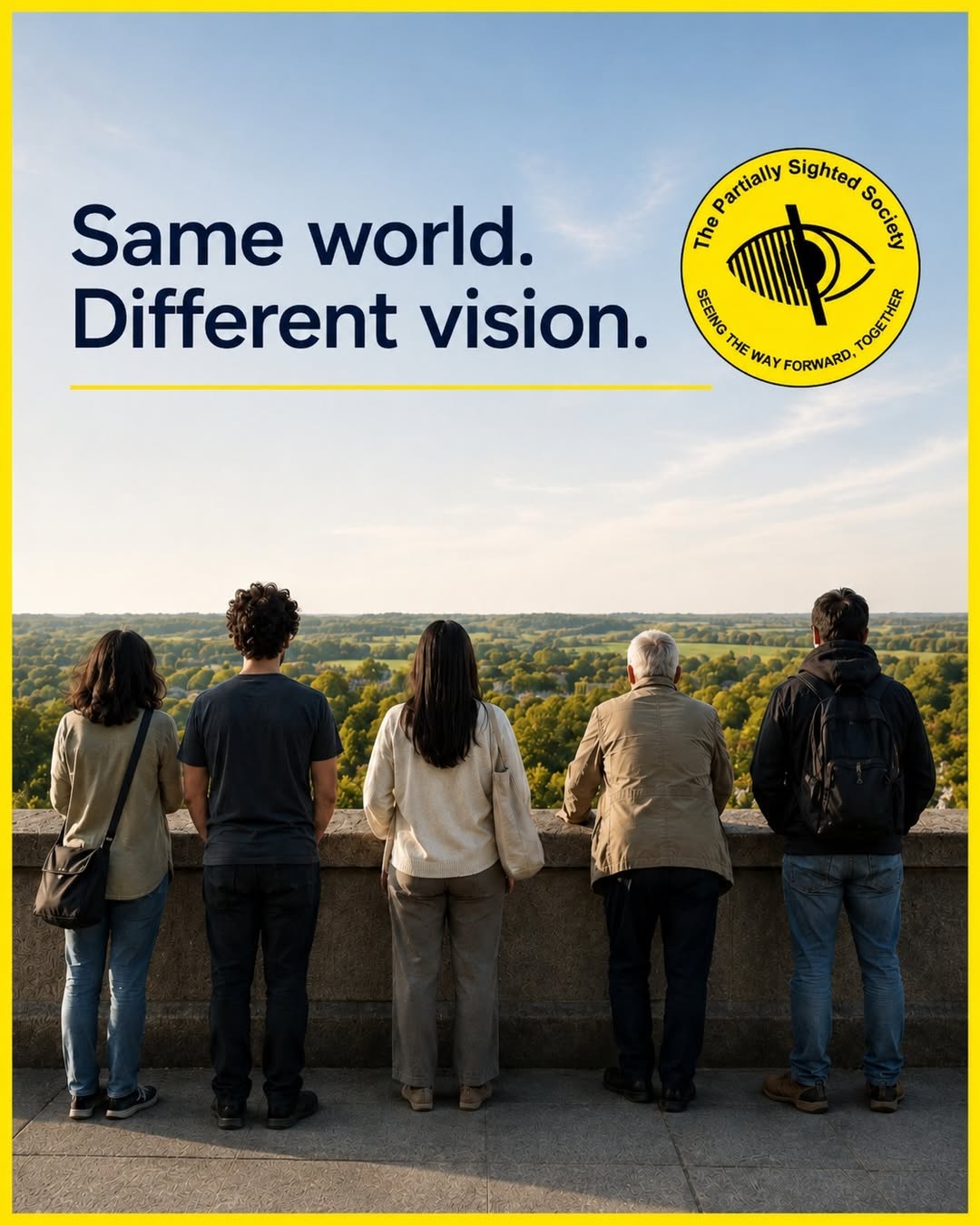 Sight loss does not always mean seeing nothing at all