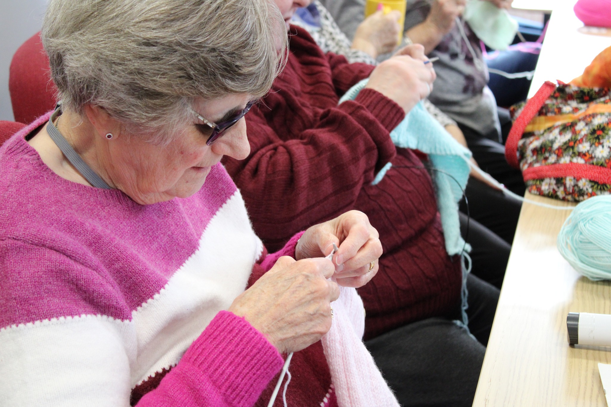 A Lovely Afternoon With Our Knit and Natterers! 