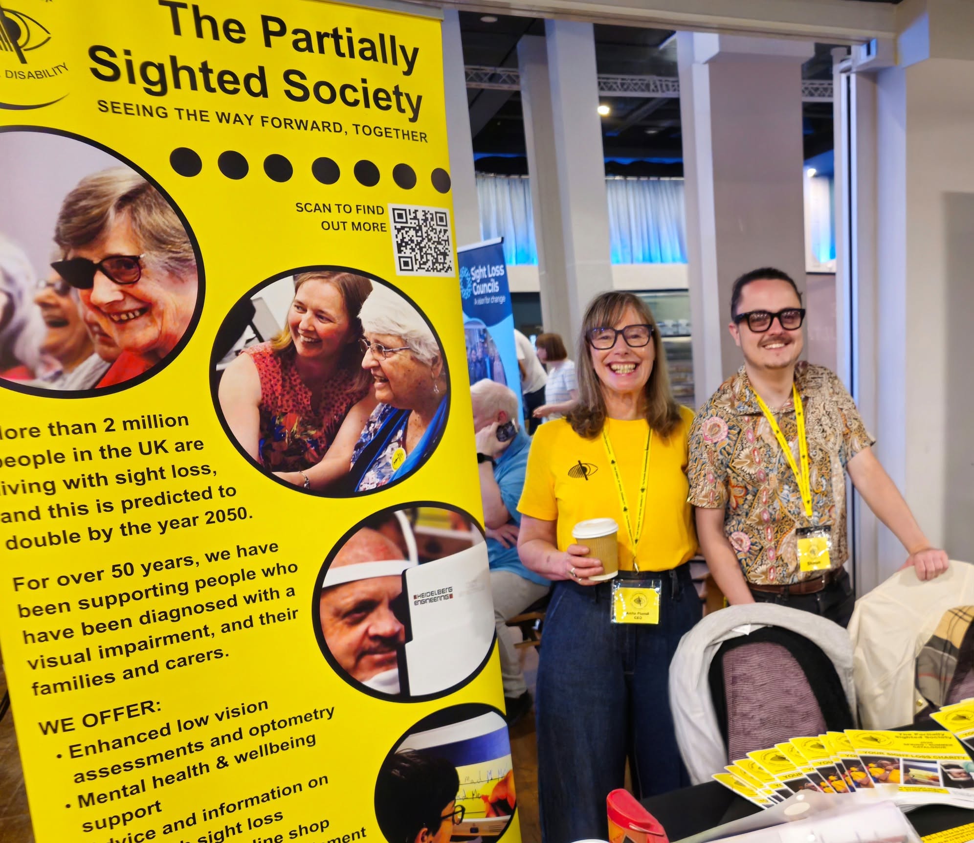 We're at Sight Village Leeds Today! 