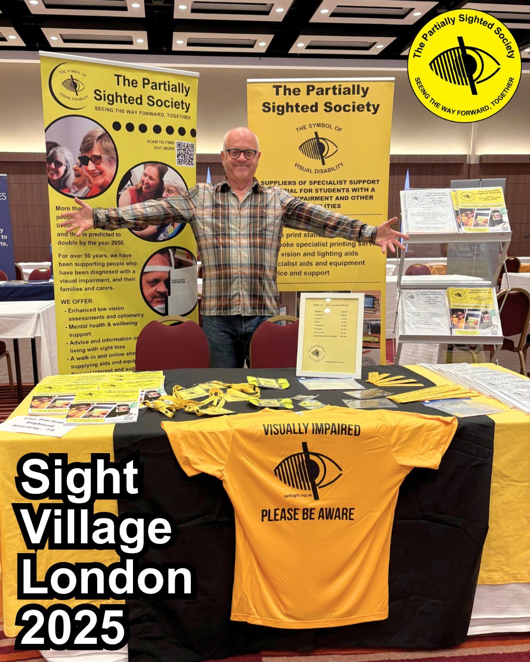 We’re all set for Sight Village London 2025!