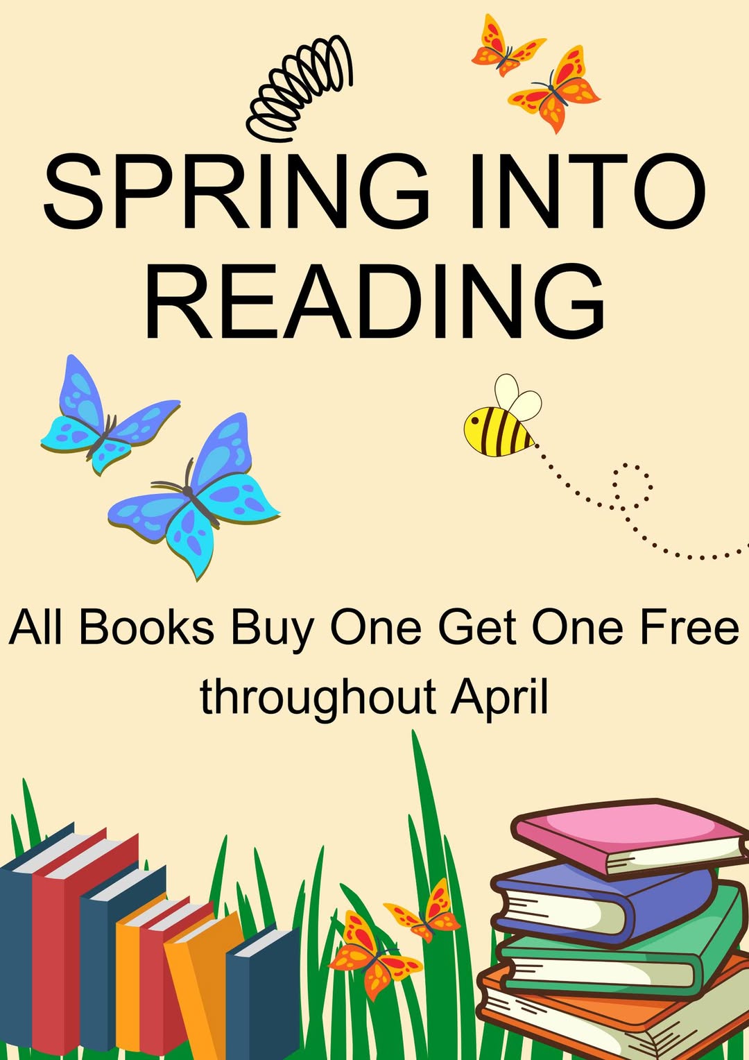 Spring Into Reading with The Partially Sighted Society!