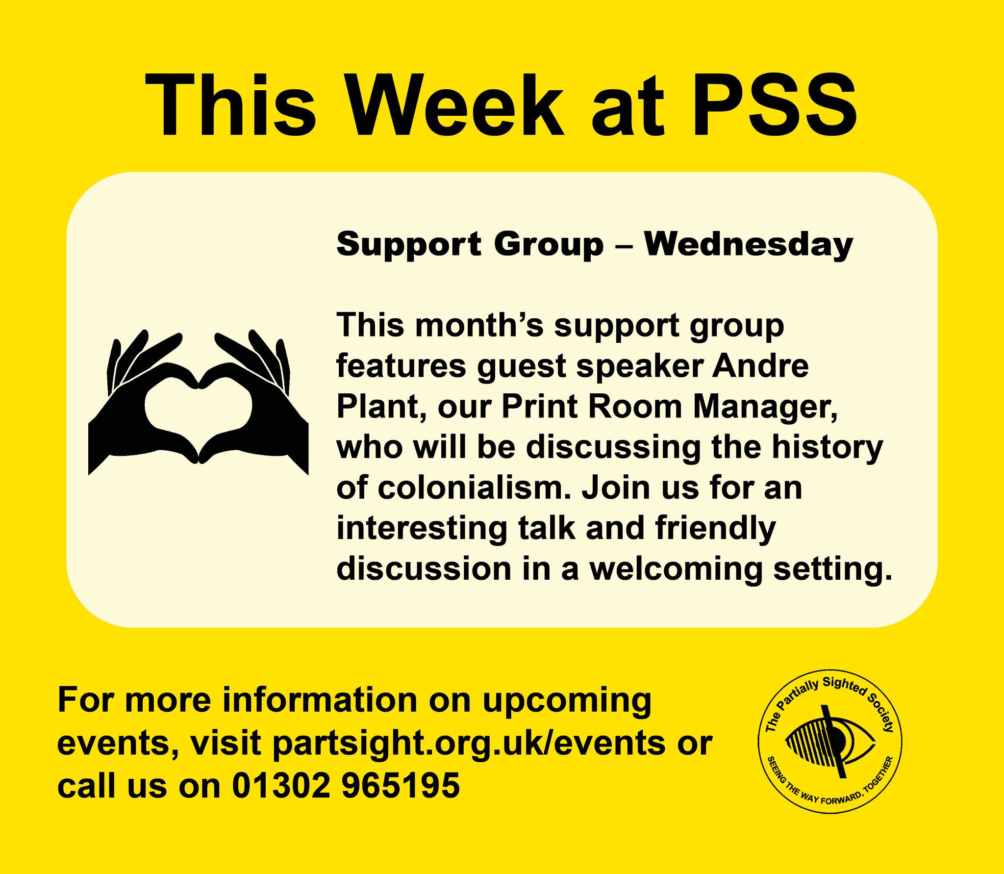 THIS WEEK at PSS - W/C Jan 26