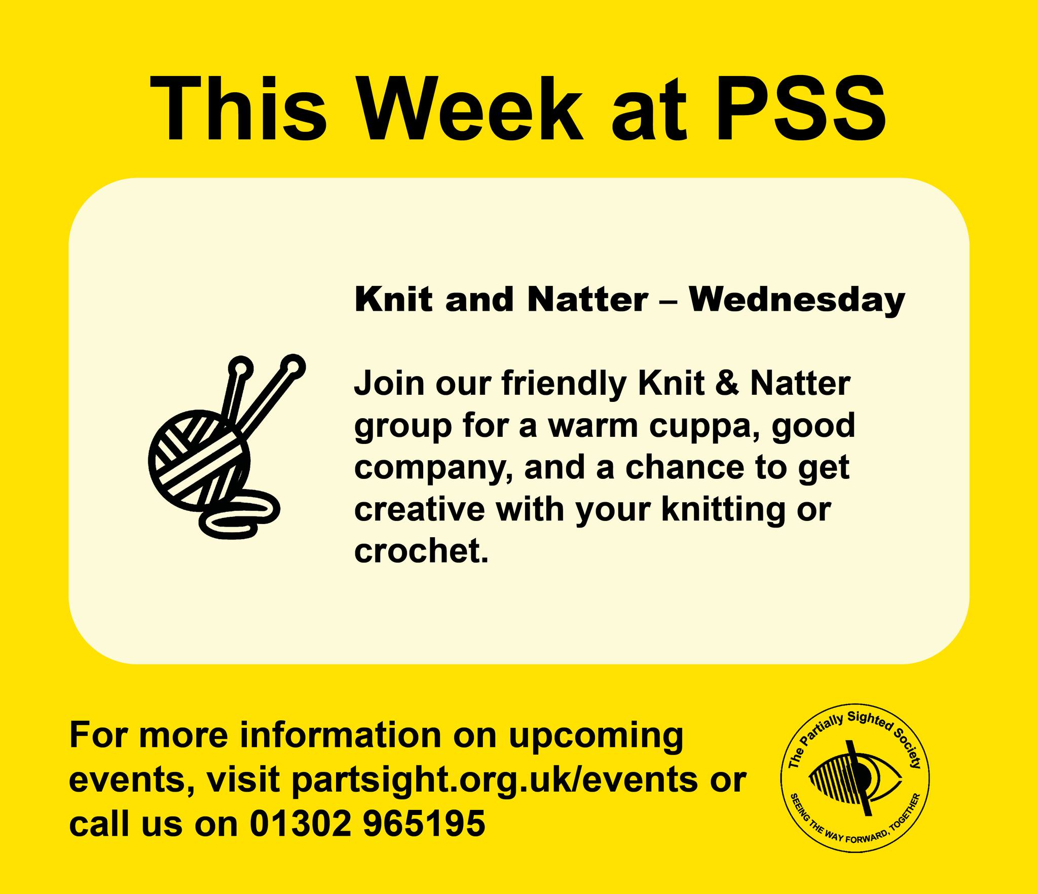 WHAT’S ON: This Week at PSS!