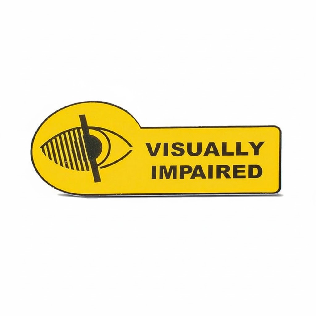 The PSS “Visually Impaired” Badge